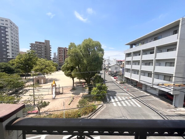 室内からの展望