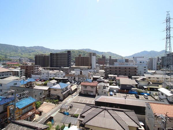 室内からの展望
