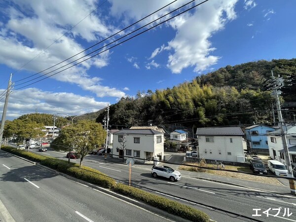 室内からの展望