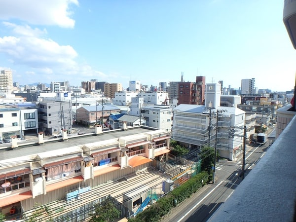 室内からの展望