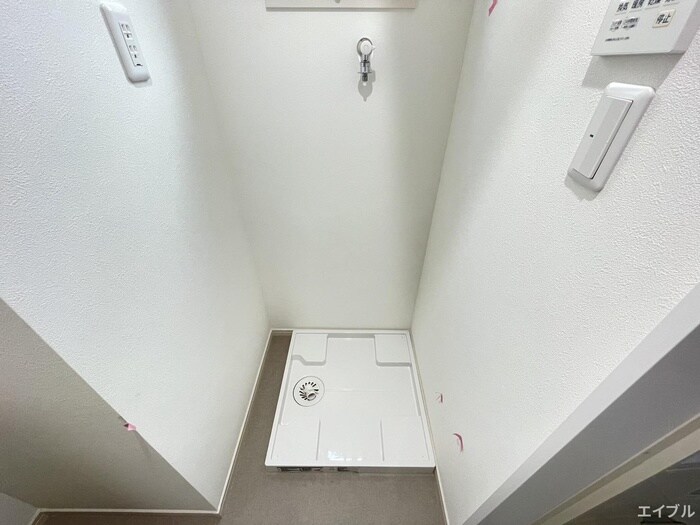 三迫APARTMENTの洗濯機置場