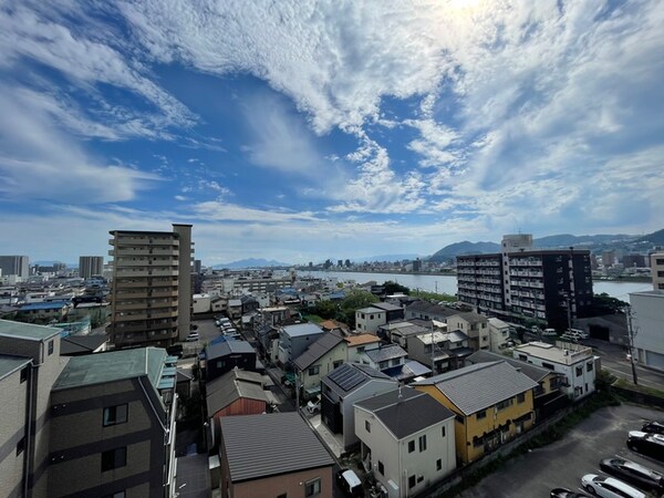 室内からの展望