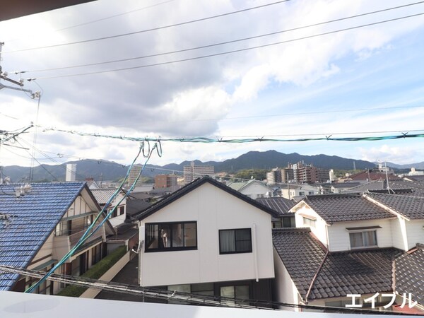 室内からの展望