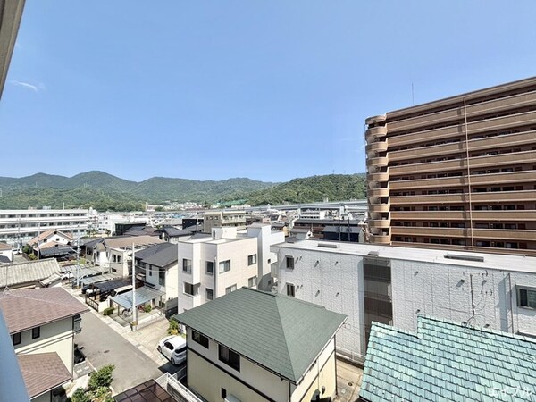 室内からの展望