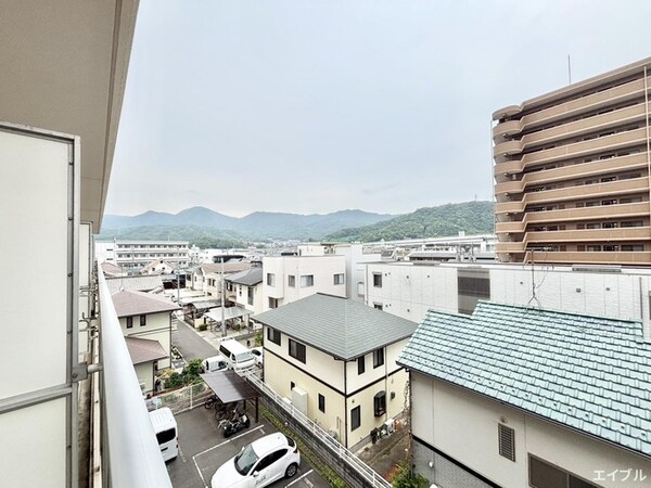 室内からの展望
