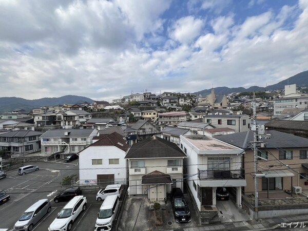 室内からの展望