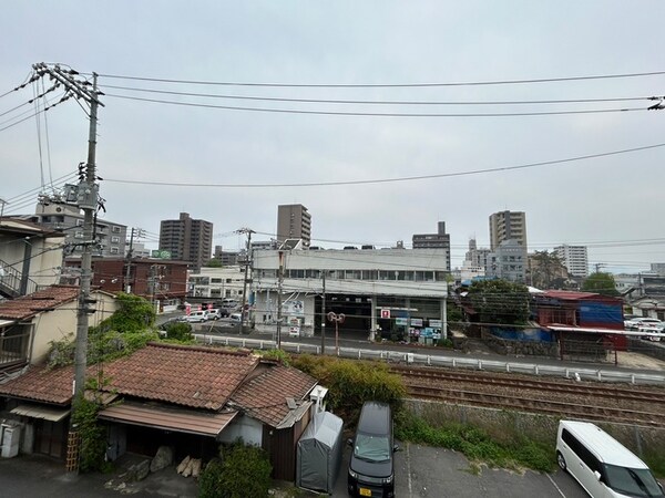 室内からの展望