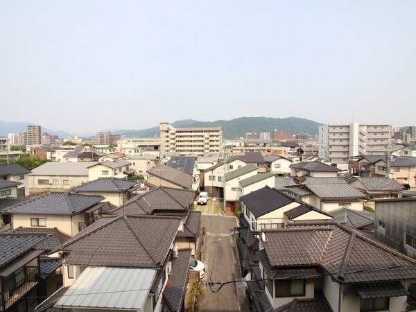室内からの展望