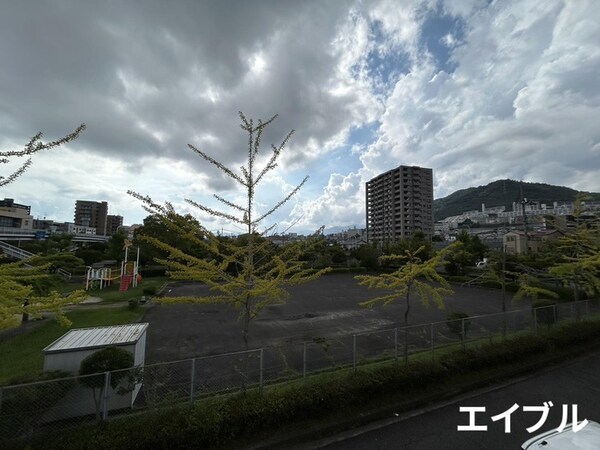 室内からの展望