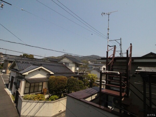 室内からの展望