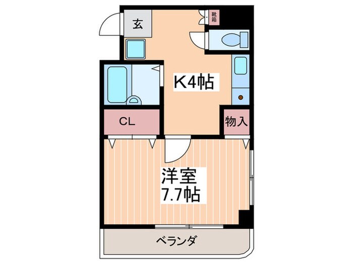 リョ－コ－テックビルの間取り図