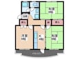 新田マンションの間取図