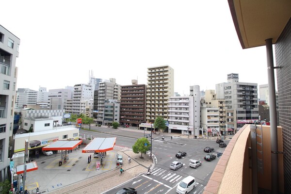 室内からの展望