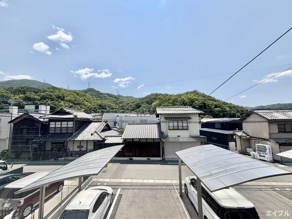 室内からの展望