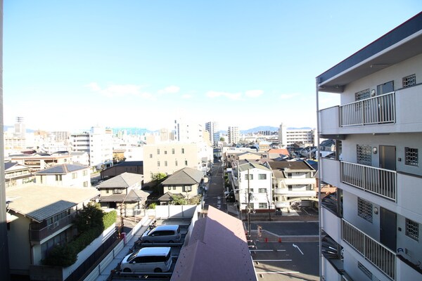 室内からの展望