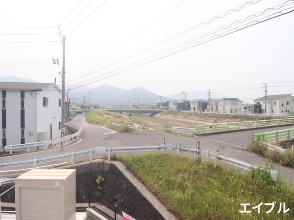 室内からの展望
