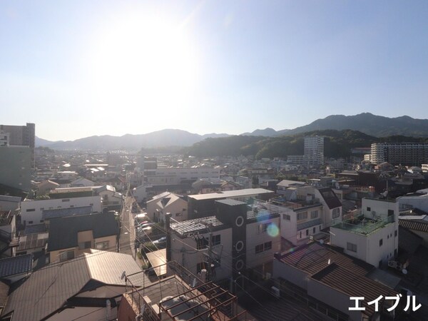 室内からの展望
