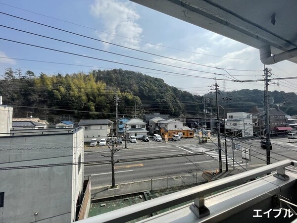 室内からの展望