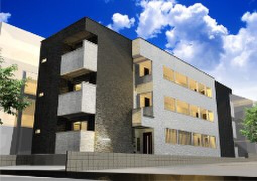 物件外観写真1　(建築中)