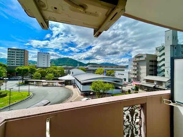 室内からの展望
