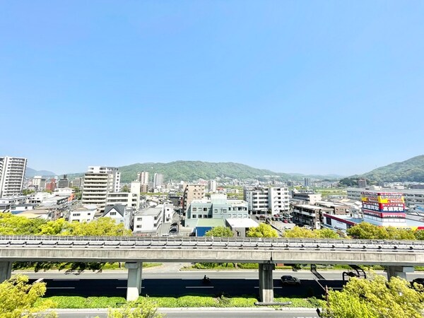 室内からの展望