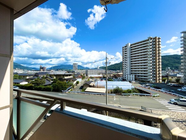 室内からの展望