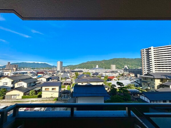 室内からの展望