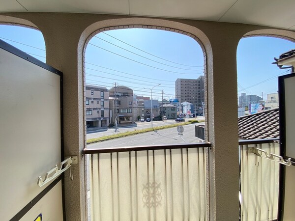 室内からの展望