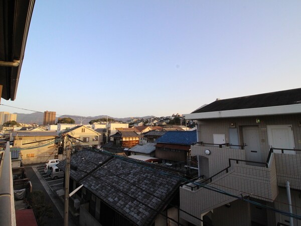 室内からの展望