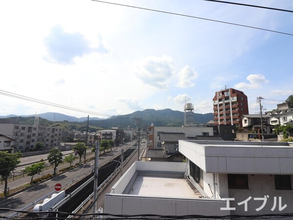 室内からの展望