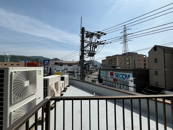 室内からの展望