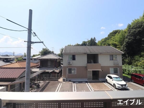 室内からの展望