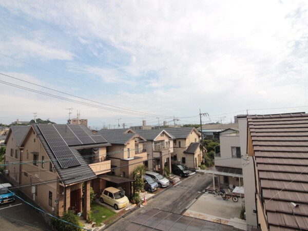 室内からの展望