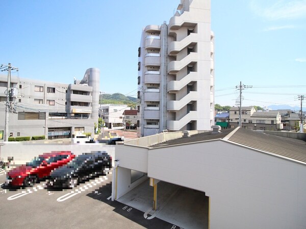 室内からの展望