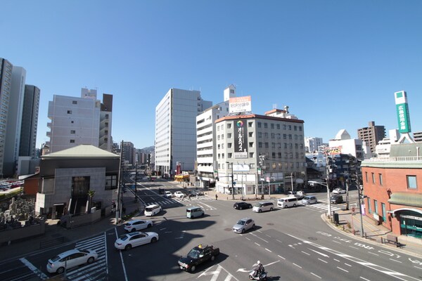 室内からの展望