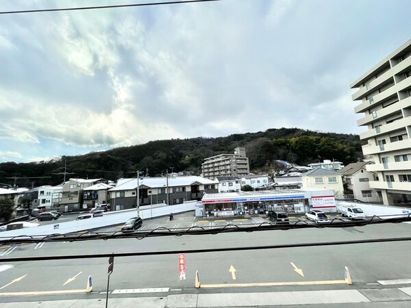 室内からの展望