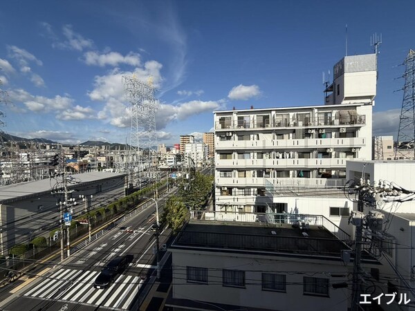 室内からの展望