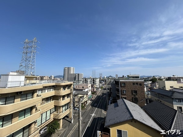 室内からの展望