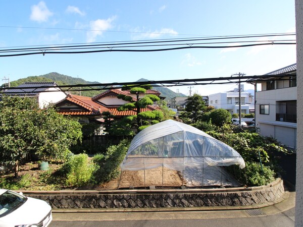 室内からの展望