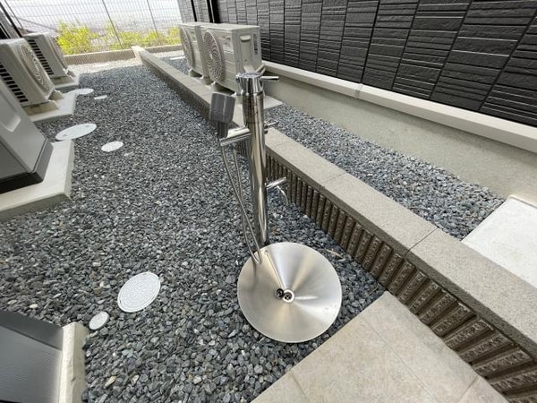 建物設備(ペット足洗い場)