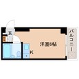 大和路線・関西本線 王寺駅 5階建 築37年の間取図