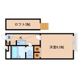 大和路線・関西本線 王寺駅 3階建 築19年の間取図