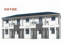 和歌山線 志都美駅 2階建 建築中の外観写真