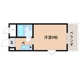近鉄難波線・奈良線 菖蒲池駅 5階建 築37年の間取図