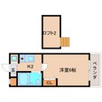 近鉄難波線・奈良線 菖蒲池駅 3階建 築34年の間取図