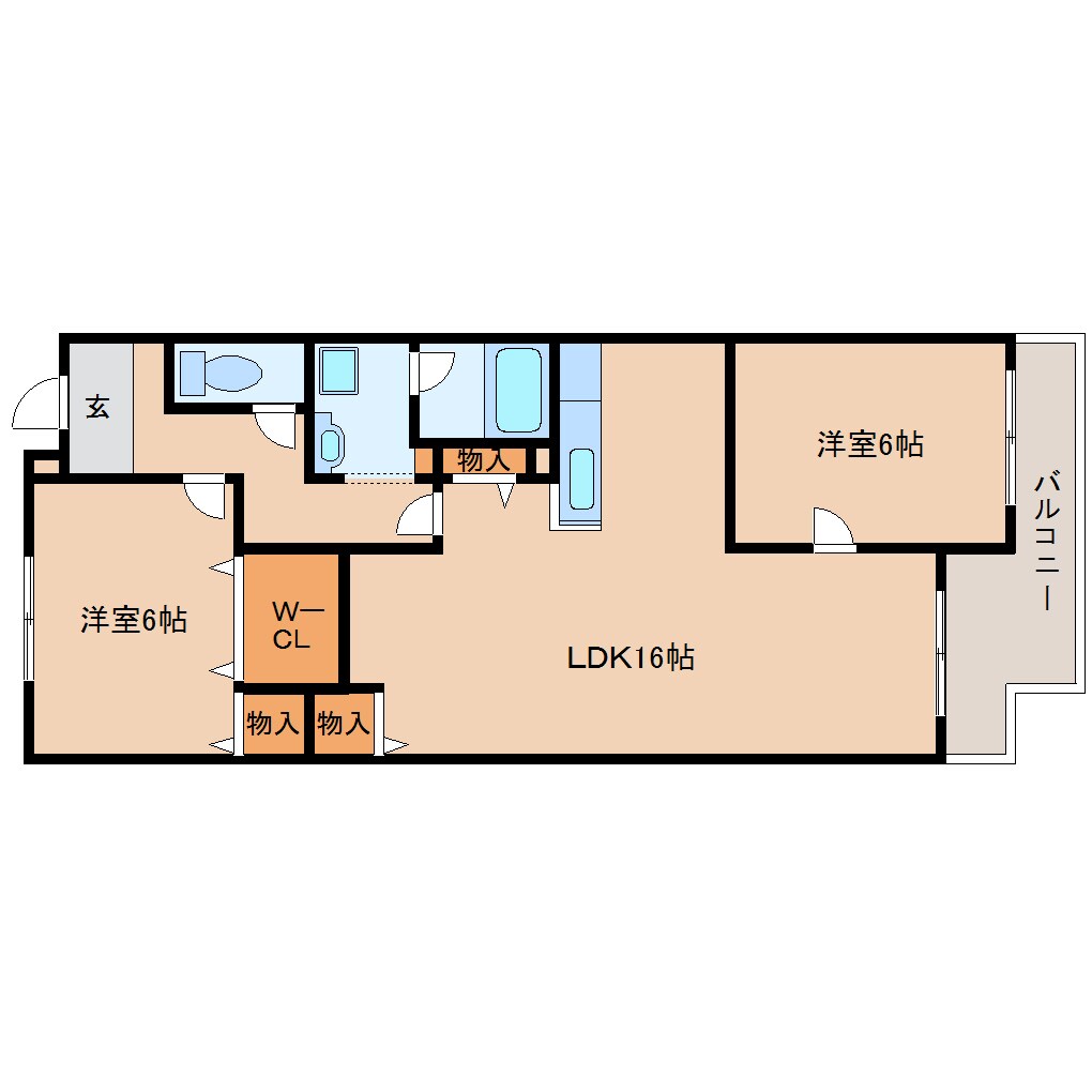 生駒駅 バス7分　松美台下車：停歩1分 1階の間取り図