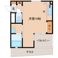 近鉄難波線・奈良線 近鉄奈良駅 3階建 築19年の間取図