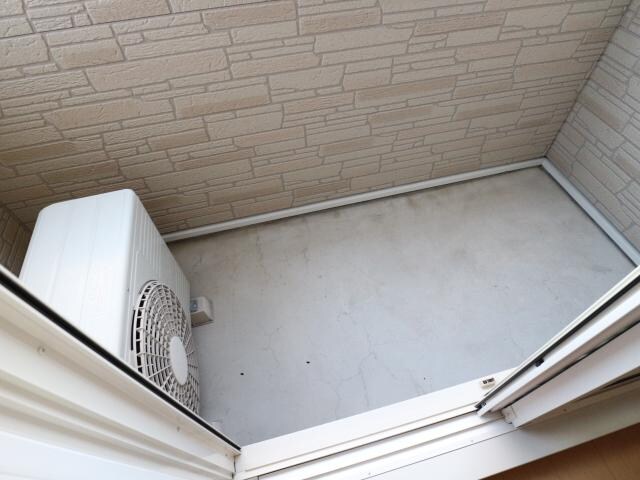 京終駅 徒歩7分 1階のベランダ・バルコニー・庭