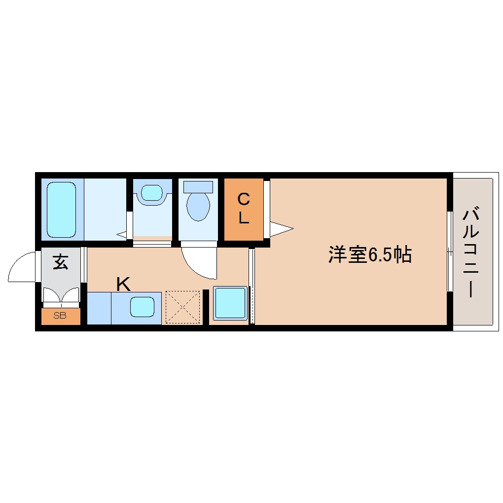 近鉄奈良駅 バス13分　護国神社下車：停歩5分 1階の間取り図