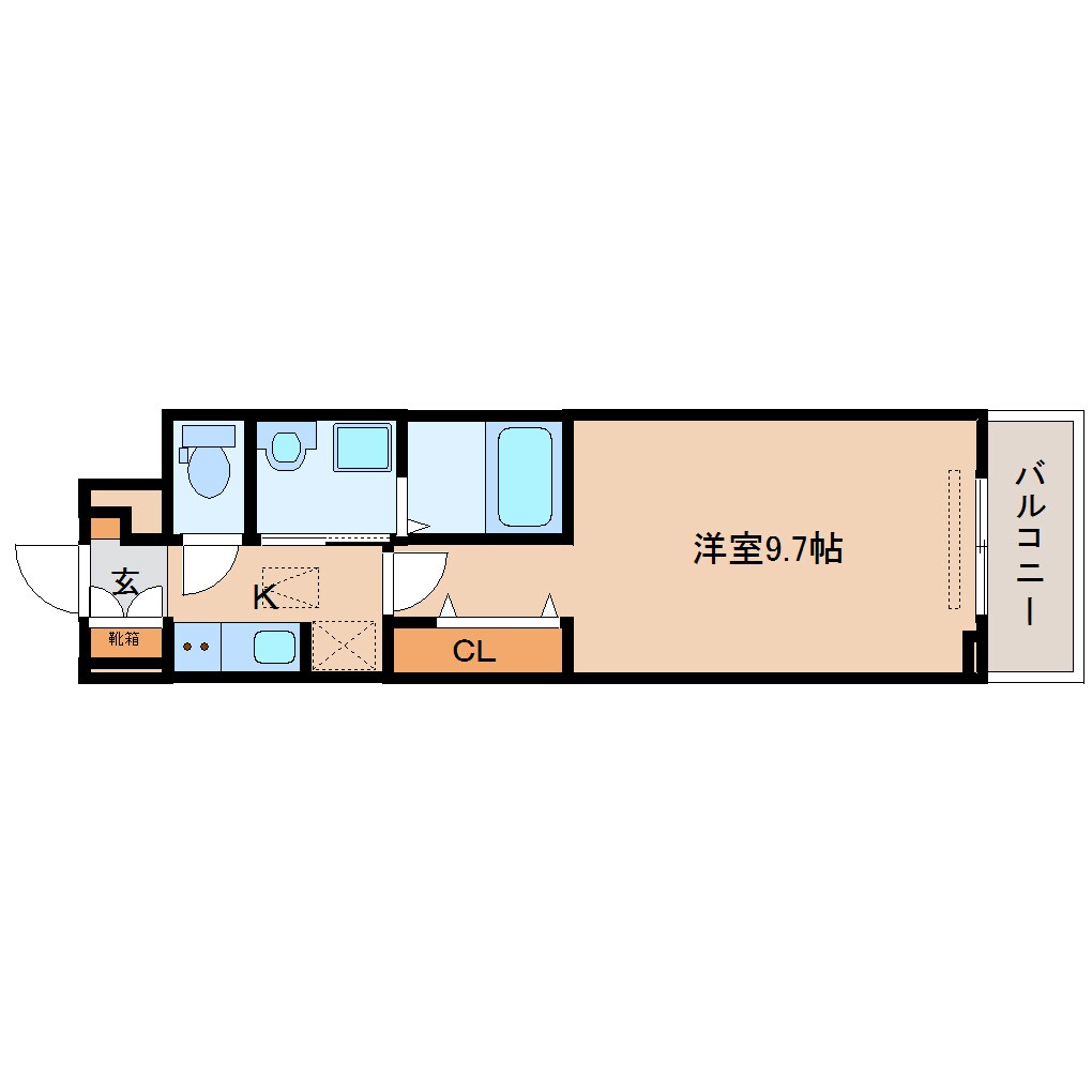 近鉄奈良駅 徒歩9分 1階の間取り図